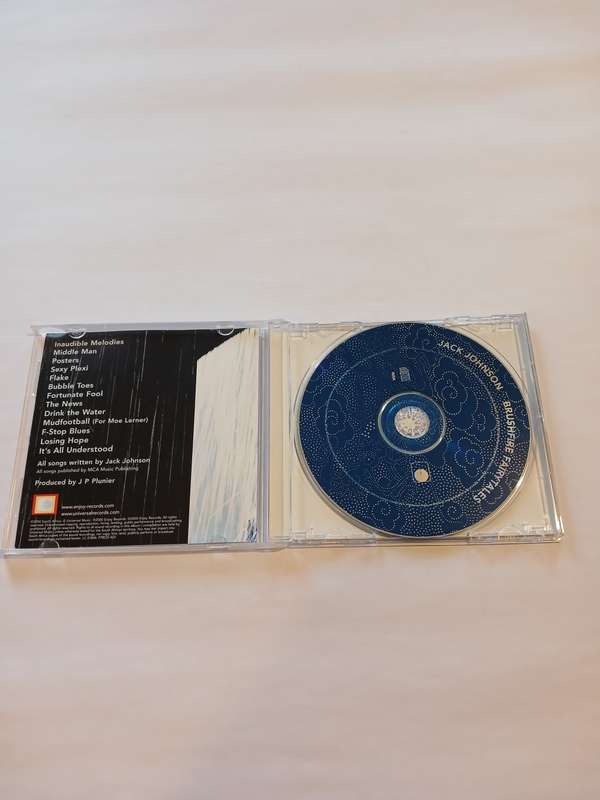 Jack Johnson, Brushfire Fairytales CD
