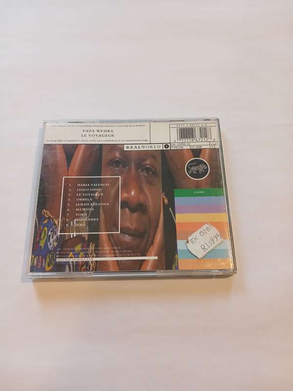 Papa Wemba, Le Voyager CD, UK