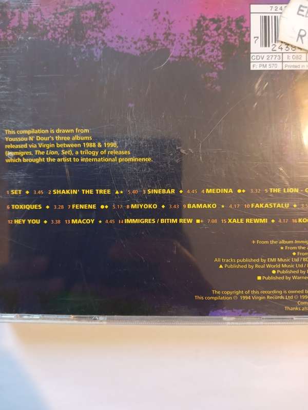 Youssou N`Dour, The Best of CD