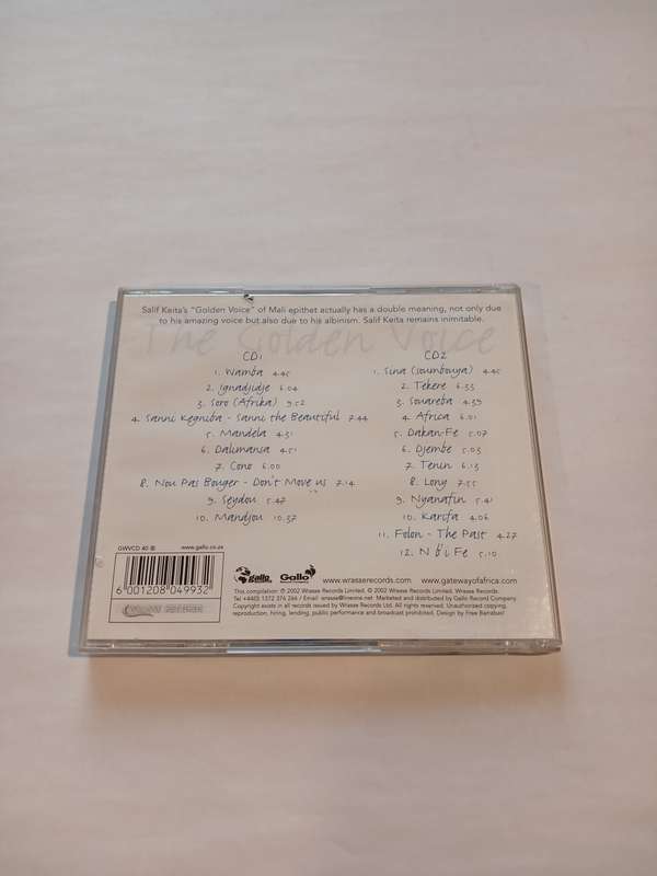 Salif Keita, The Golden Voice, The Best Of, 2 x CD
