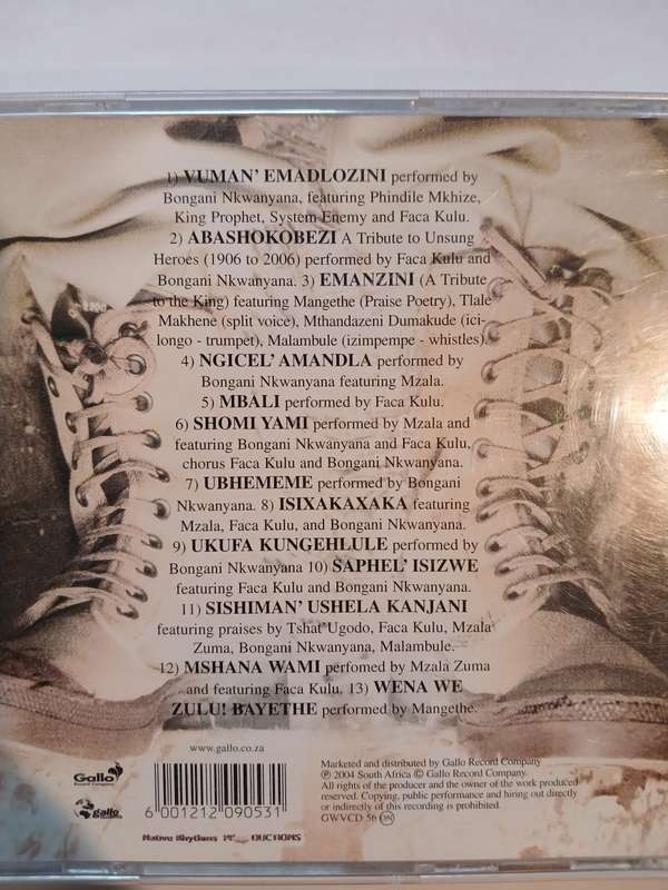 Bambata, Abashokobezi(1906-2006) CD