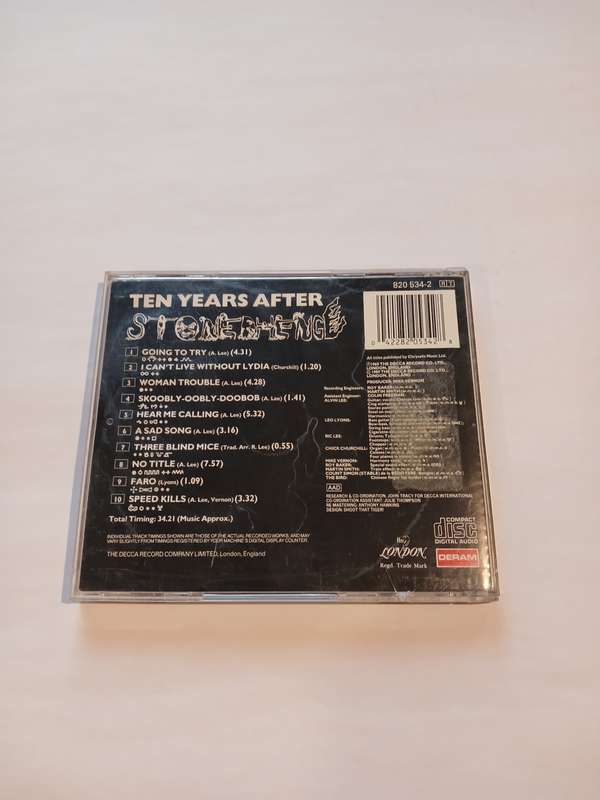 Ten Years After, Stonedhenge CD, US