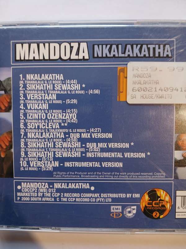 Mandoza, Nkalakatha CD