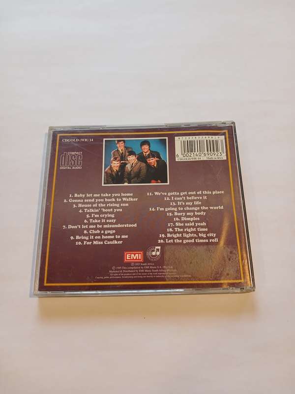 The Animals, Gold, Greatest Hits Collection CD