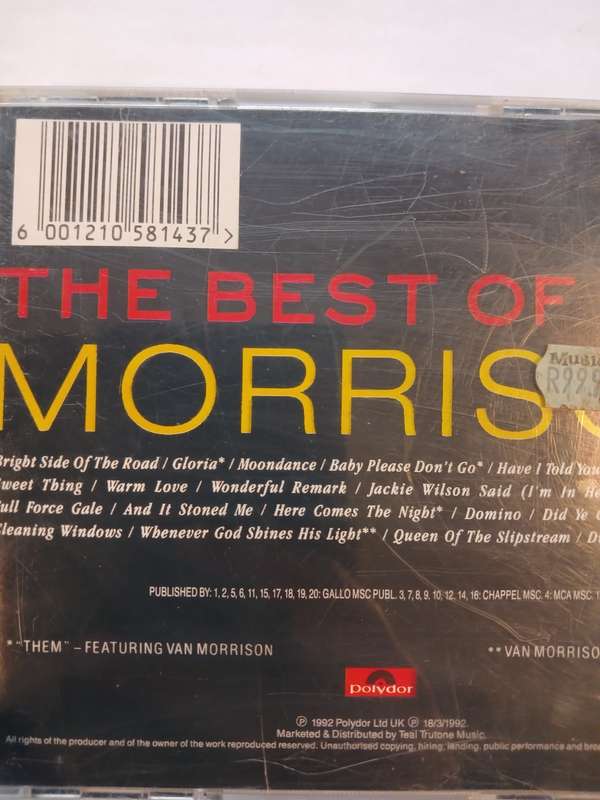 Van Morrison, The Best Of CD