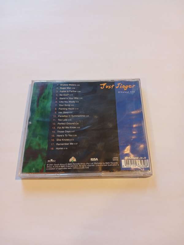Just Jinger, Greatest Hits CD