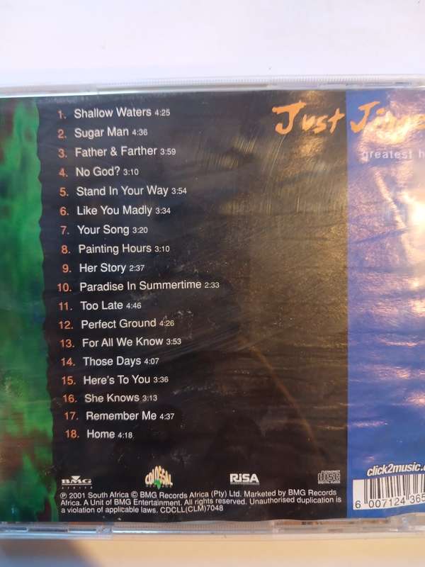 Just Jinger, Greatest Hits CD