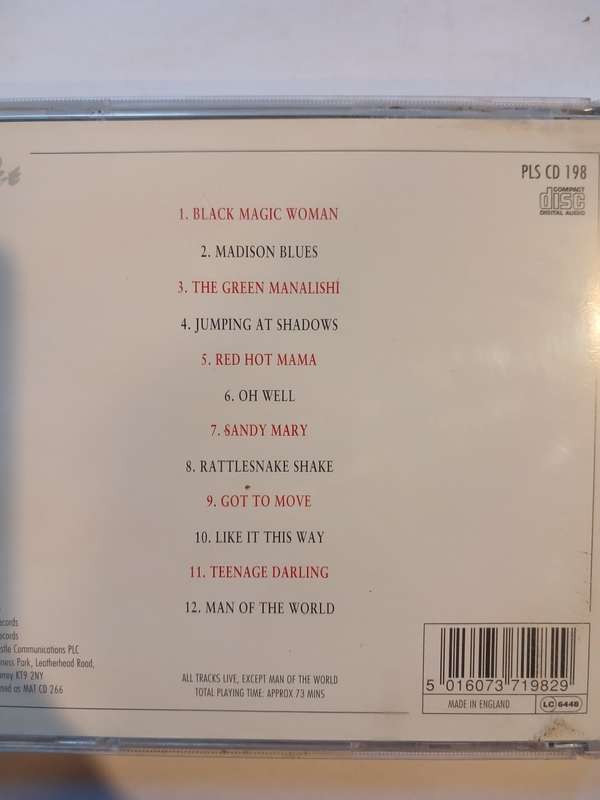 Fleetwood Mac, The Blues Years CD, UK