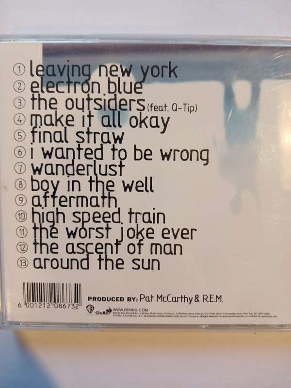 R.E.M. Around The Sun CD