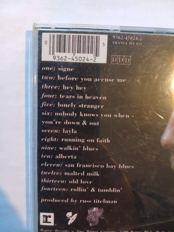 Eric Clapton, Unplugged CD, Germany