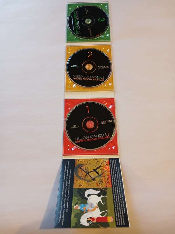 Nelson Mandela`s Favorite African Folktales, 3 x CD, US