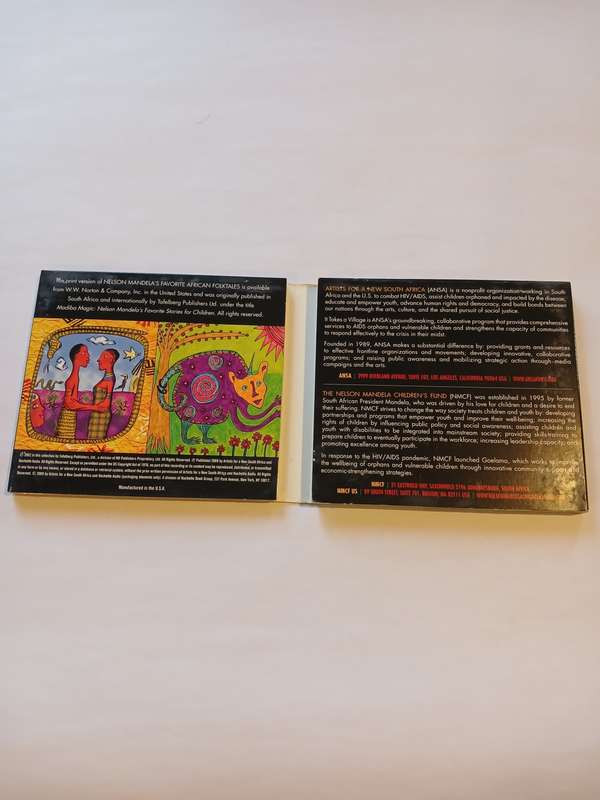 Nelson Mandela`s Favorite African Folktales, 3 x CD, US
