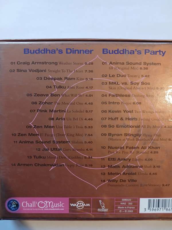 Buddha-bar by Claude Challe, 2 x CD, France