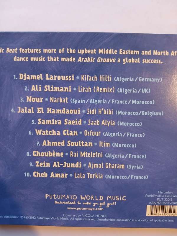 Arabic Beat, Various CD, Europe