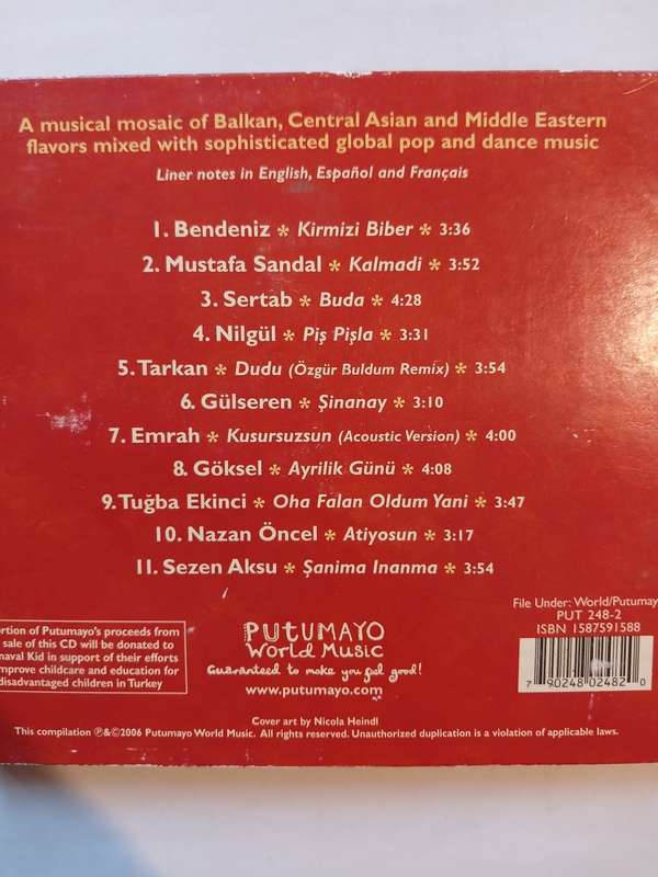 Turkish Groove, Various CD, US