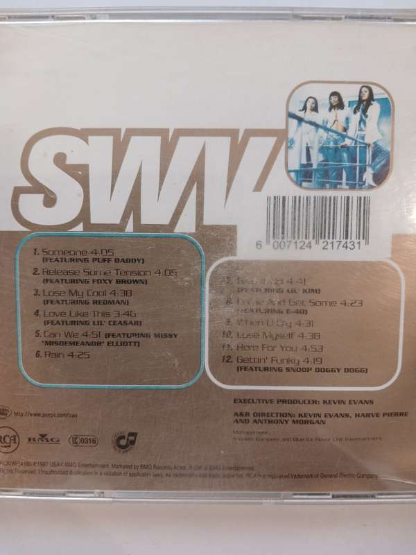 SWV, Release Some Tension CD