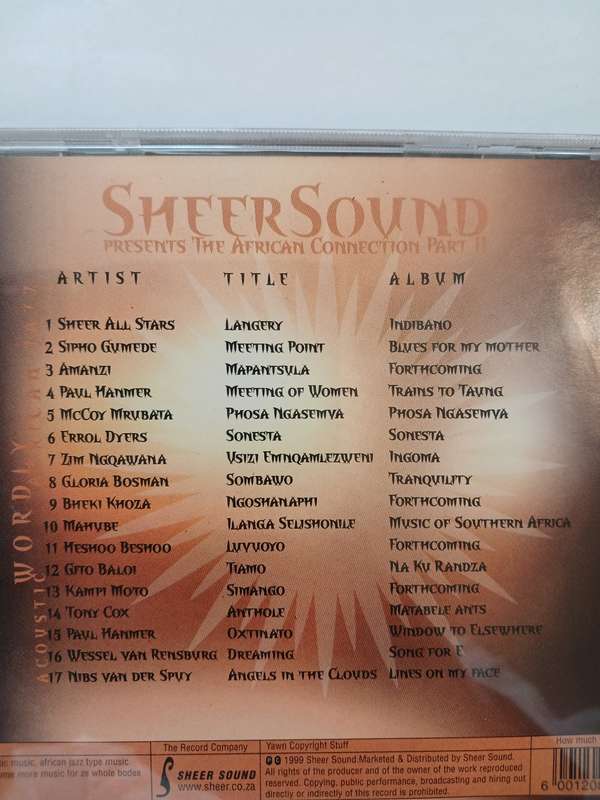 Sheer Sound Presents The African Connection Part II CD