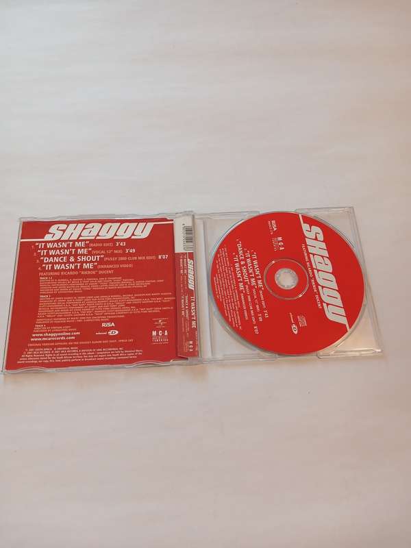 Shaggy, It Wasn`t Me CD single