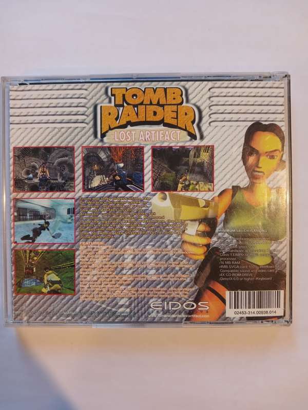 Tomb Raider, Lost Artifact PC CD-rom