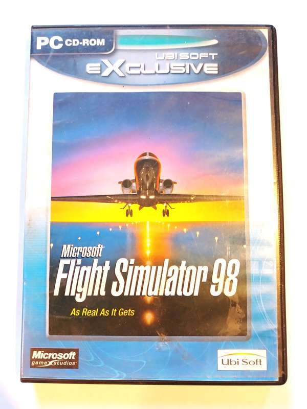 Microsoft Flight Simulator 98, PC CD-rom