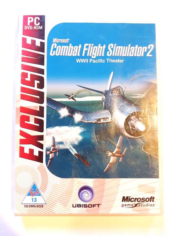 Microsoft Combat Flight Simulator 2, WWII Pacific Theater PC DVD-rom