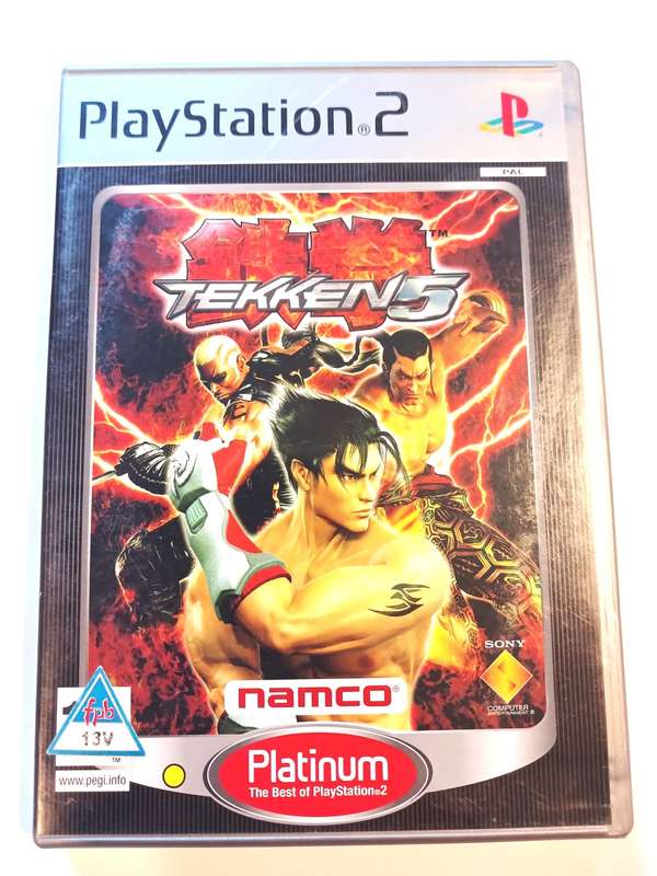 Playstation 2, Tekken 5, Platinum