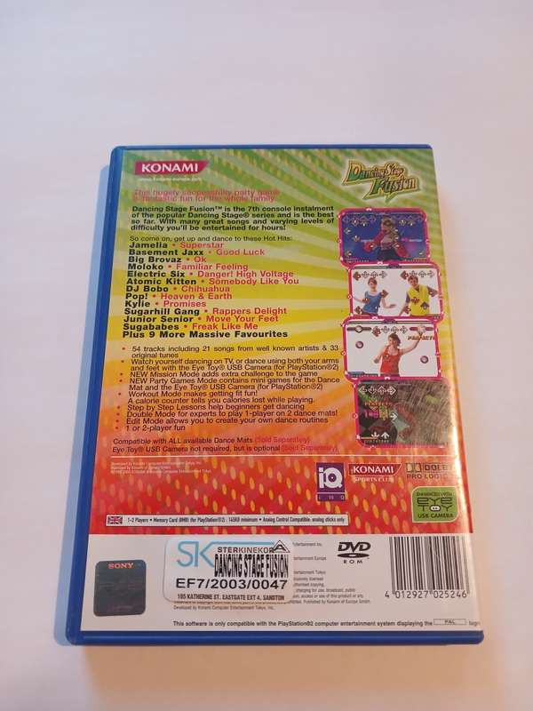 Playstation 2, Dancing Stage Fusion