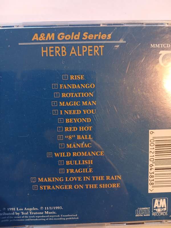 Herb Albert, Herb Albert CD