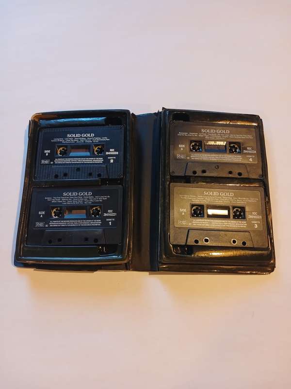 Solid Gold, 4 x Cassette Tapes