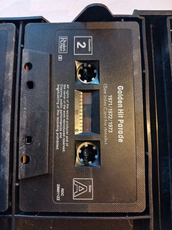 Golden Hit Parade 1965-1985, 4 x Cassette Tapes