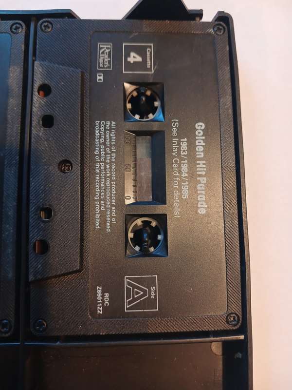 Golden Hit Parade 1965-1985, 4 x Cassette Tapes