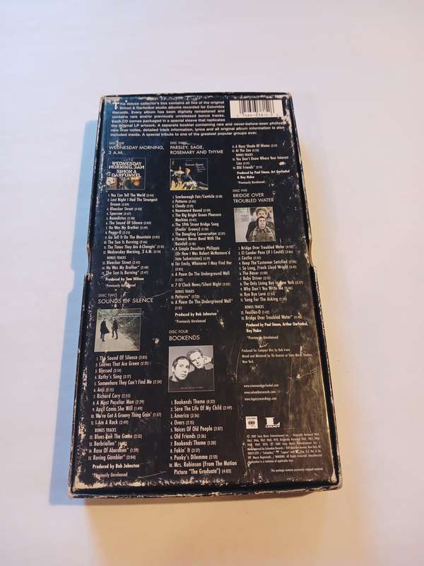 Simon & Garfunkel, The Columbia Studio Recordings 1964-1970, 5 x CD