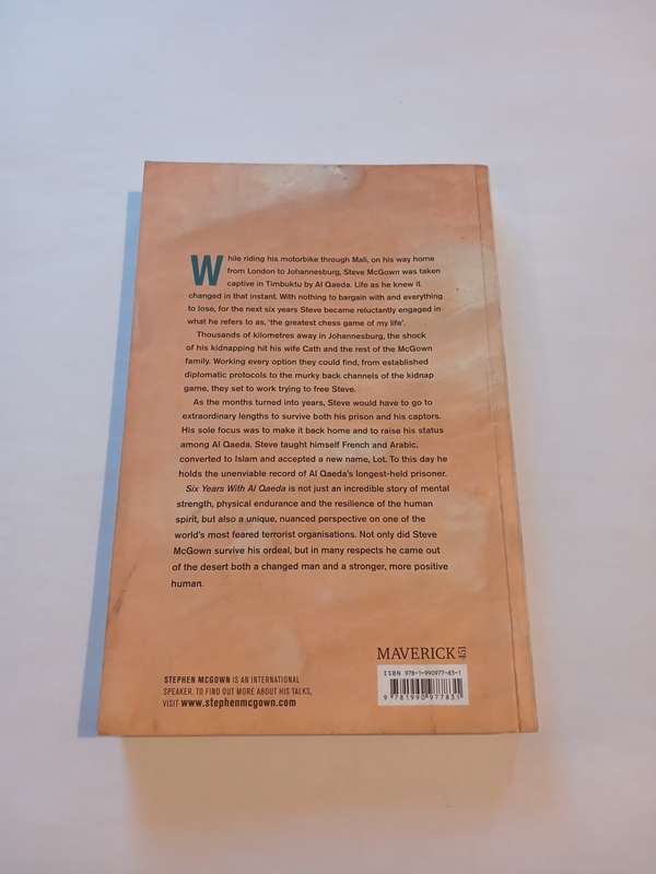 Six Years with Al Qaeda, The Stephen Mcgown Story, Signed