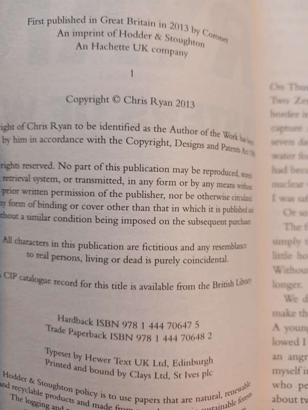 Masters of War by Chris Ryan