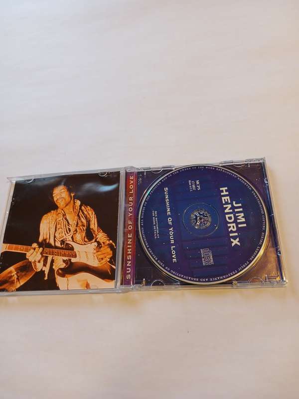 Jimi Hendrix, Sunshine of your Love CD, UK & Europe
