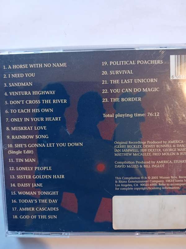 America, The Definitive America CD