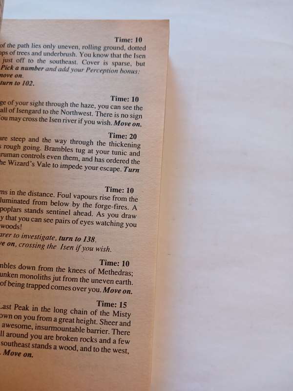 Middle-earth Quest, A Spy in Isengard, A Gamebook by K. Amthor