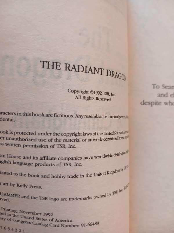 The Radiant Dragon, The Cloakmaster Cycle, Four by Elaine Cunningham, Spelljammer