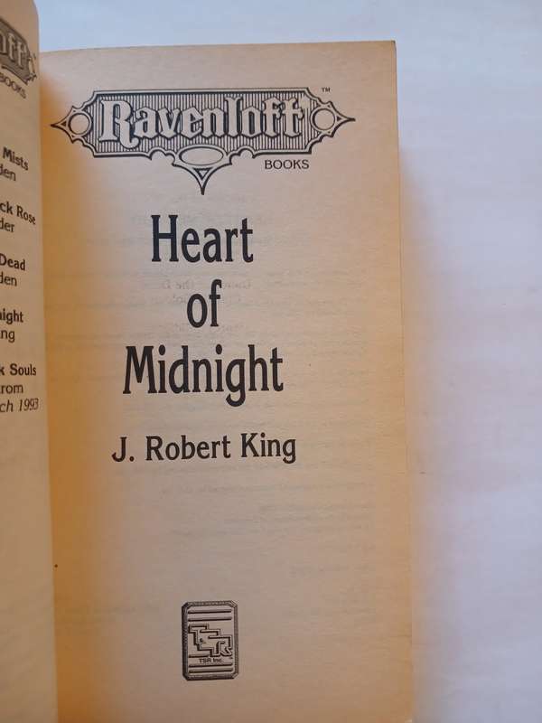 Heart of Midnight by J. Robert King, Ravenloff Books