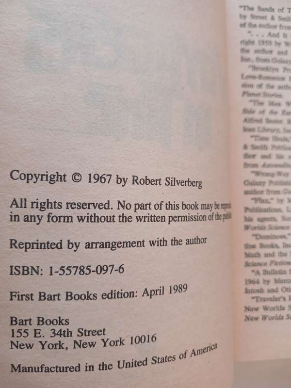 Voyagers in Time by Robert Silverberg