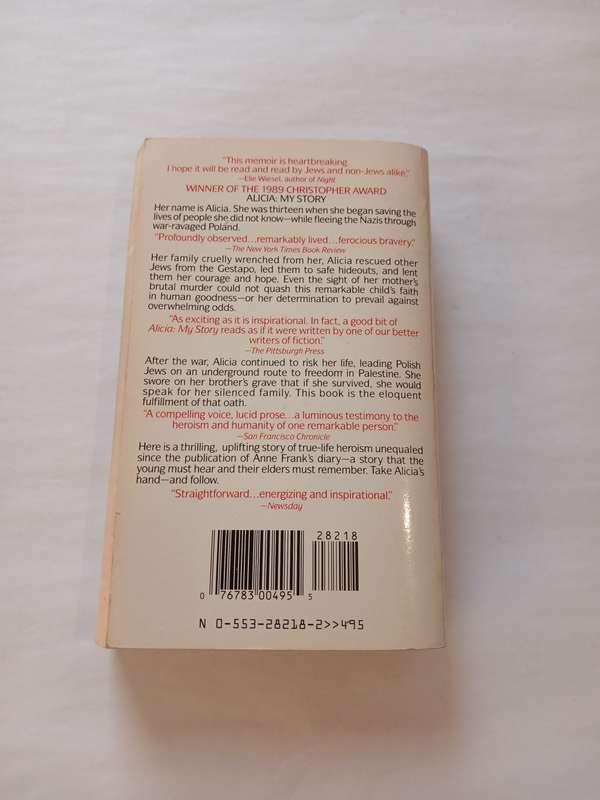 Alicia, My Story by Alicia Appleman-Jurman