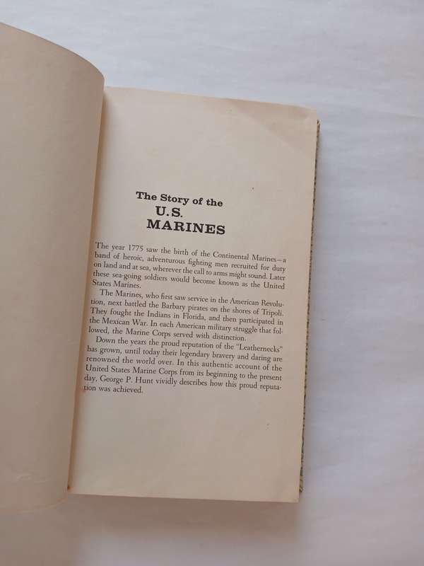 The Story of the U.S. Marines by George P. Hunt