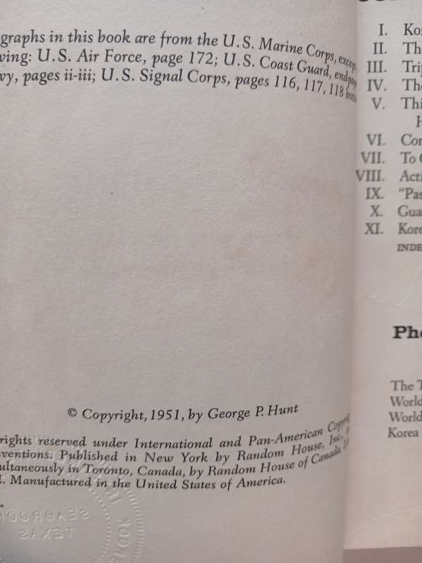 The Story of the U.S. Marines by George P. Hunt