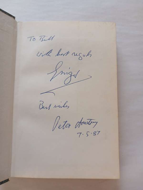 Tobacco Spiced with Ginger by Peter Armstrong, Signed