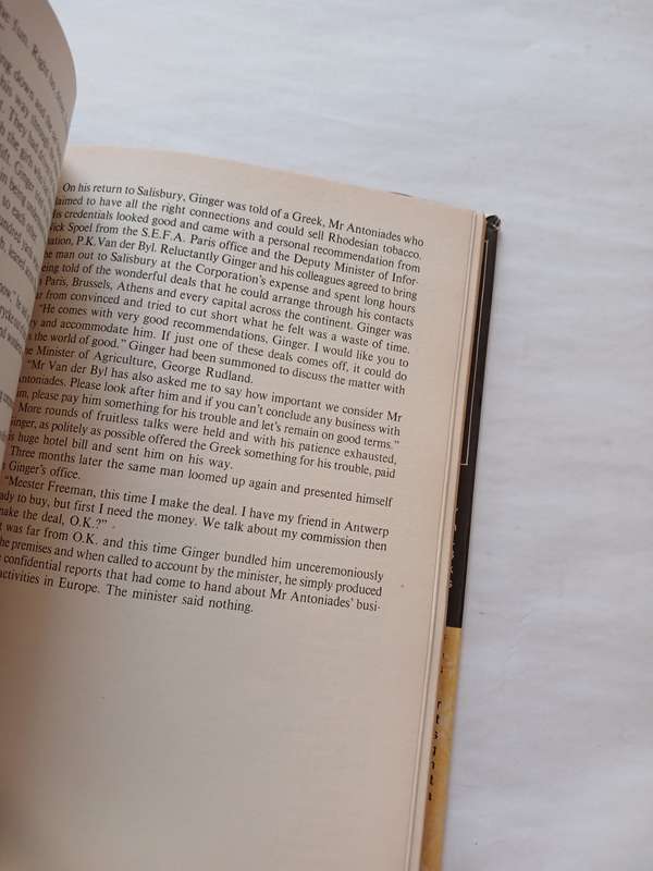 Tobacco Spiced with Ginger by Peter Armstrong, Signed