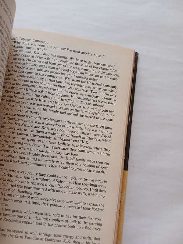 Tobacco Spiced with Ginger by Peter Armstrong, Signed