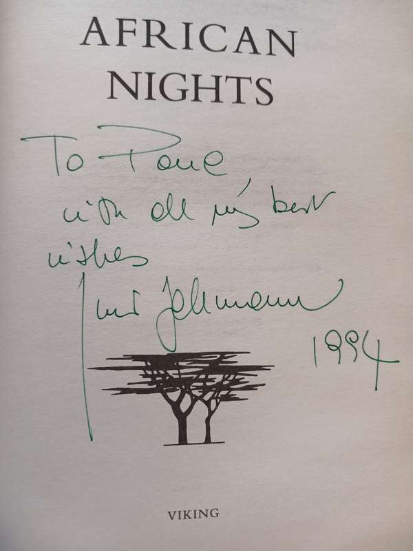 African Nights by Kuki Gallmann, Signed