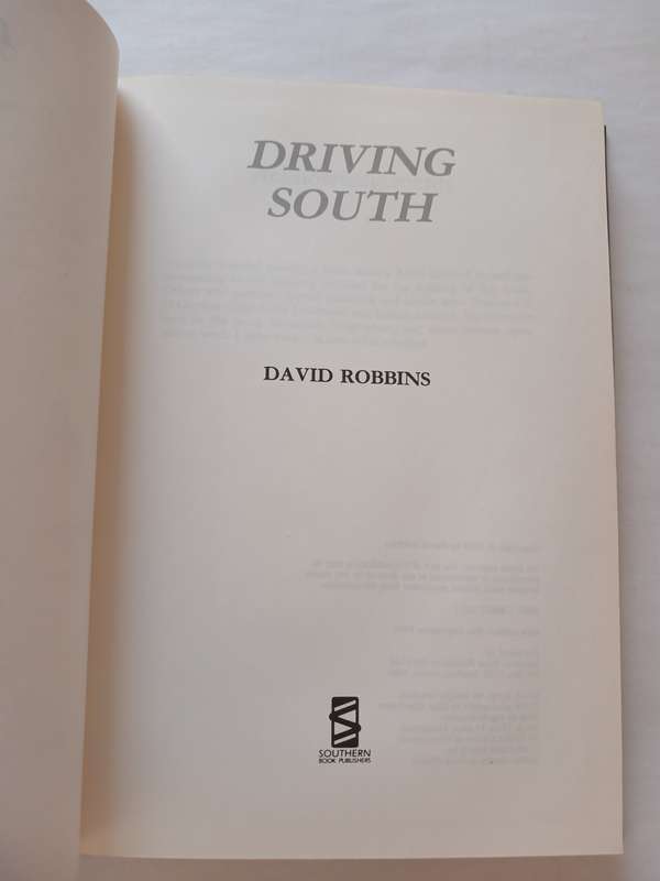 Driving South by David Robbins