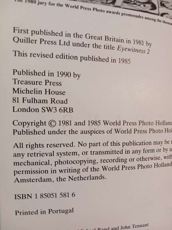 Headline Photography, The Pictures That Made the News by Harold Evans