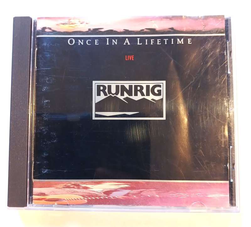 Runrig, Once in a Lifetime CD, UK